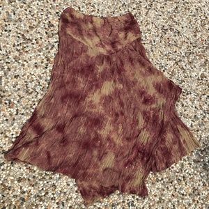 J Gerard Couture Layered Sheer Sequin Skirt